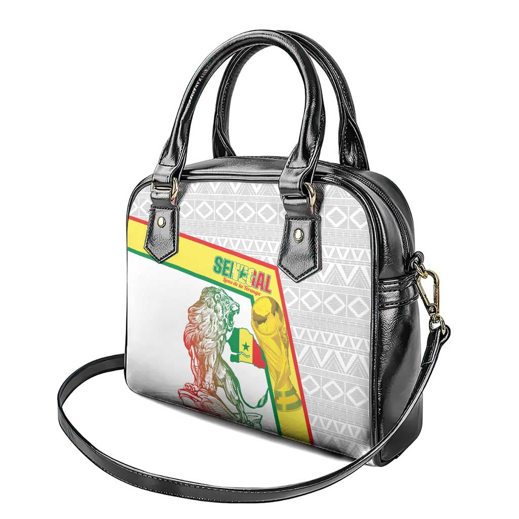 Senegal Football Shoulder Handbag 2026 Come On Lions de la Teranga - African Pride