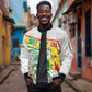 Personalized Senegal Football Sleeve Zip Bomber Jacket 2026 Come On Lions de la Teranga - African Pride