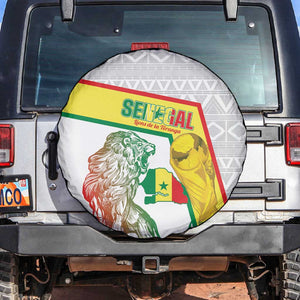 Senegal Football Spare Tire Cover 2026 Come On Lions de la Teranga - African Pride