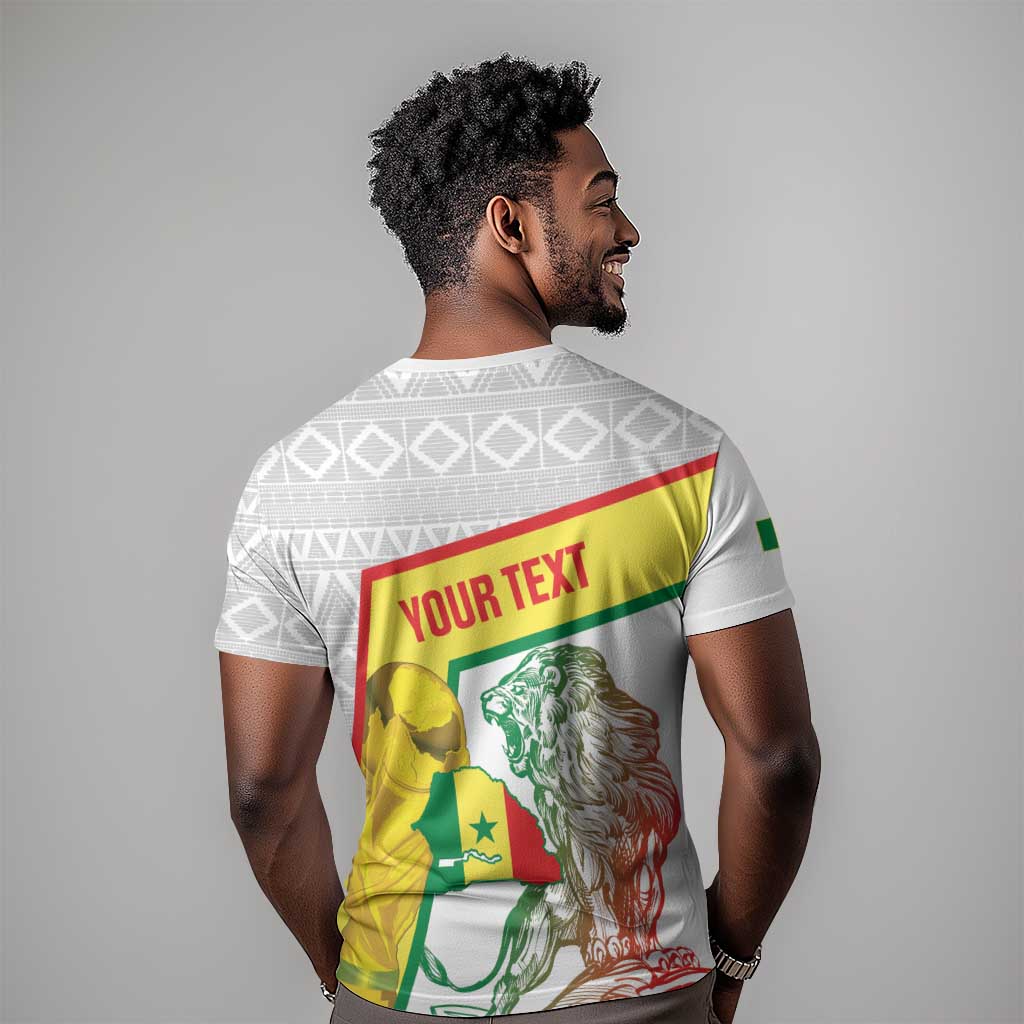 Personalized Senegal Football T shirt 2026 Come On Lions de la Teranga LT14