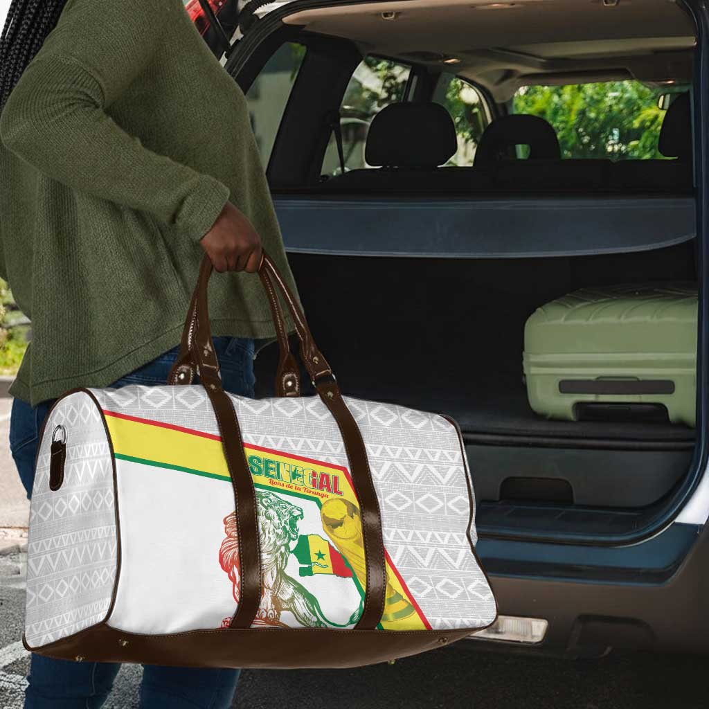 Senegal Football Travel Bag 2026 Come On Lions de la Teranga - African Pride