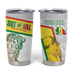 Personalized Senegal Football Tumbler Cup 2026 Come On Lions de la Teranga - African Pride