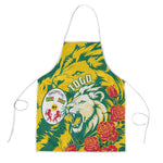 Togo Independence Day Apron Lion and Rose Proud To Be Togolese