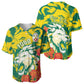 Togo Independence Day Baseball Jersey Lion and Rose Proud To Be Togolese