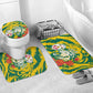 Togo Independence Day Bathroom Set Lion and Rose Proud To Be Togolese