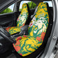Togo Independence Day Car Seat Cover Lion and Rose Proud To Be Togolese