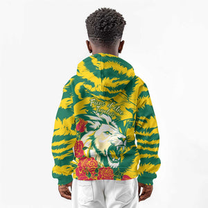 Togo Independence Day Kid Hoodie Lion and Rose Proud To Be Togolese