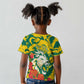 Togo Independence Day Kid T shirt Lion and Rose Proud To Be Togolese
