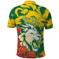 Togo Independence Day Polo Shirt Lion and Rose Proud To Be Togolese