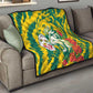 Togo Independence Day Quilt Lion and Rose Proud To Be Togolese