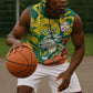 Togo Independence Day Sleeveless Hoodie Lion and Rose Proud To Be Togolese