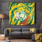 Togo Independence Day Tapestry Lion and Rose Proud To Be Togolese