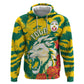 Togo Independence Day Zip Hoodie Lion and Rose Proud To Be Togolese