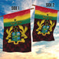 Personalised 1 July Ghana Republic Day Garden Flag African Pattern Mix Flag Unique Style