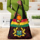 Personalised 1 July Ghana Republic Day Grocery Bag African Pattern Mix Flag Unique Style