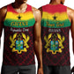 Personalised 1 July Ghana Republic Day Men Tank Top African Pattern Mix Flag Unique Style