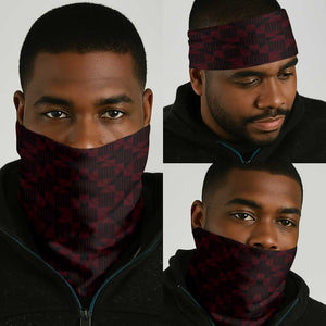 1 July Ghana Republic Day Neck Gaiter African Pattern Mix Flag Unique Style - African Pride