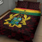 Personalised 1 July Ghana Republic Day Quilt Bed Set African Pattern Mix Flag Unique Style