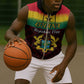 Personalised 1 July Ghana Republic Day Sleeveless Zip Hoodie African Pattern Mix Flag Unique Style - African Pride
