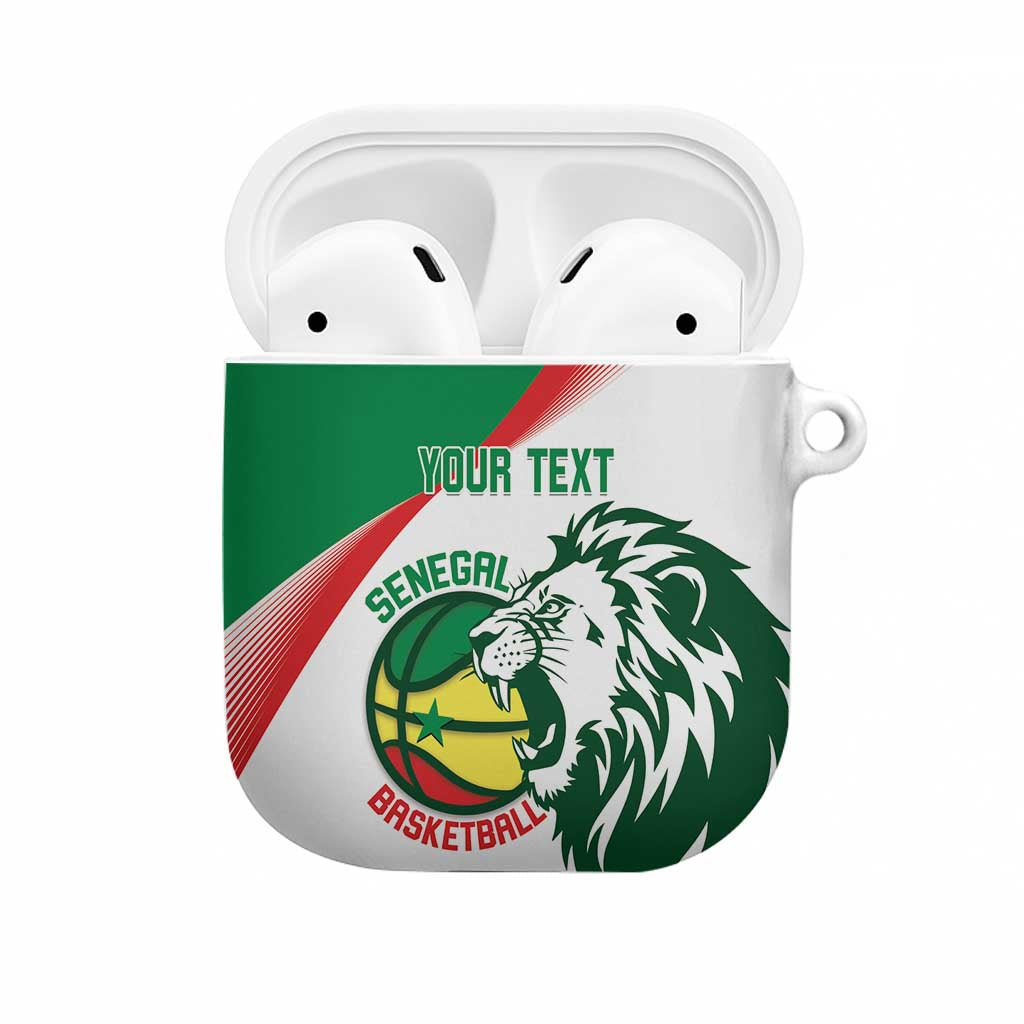 Senegal Basketball Custom AirPods Case Come On Lions