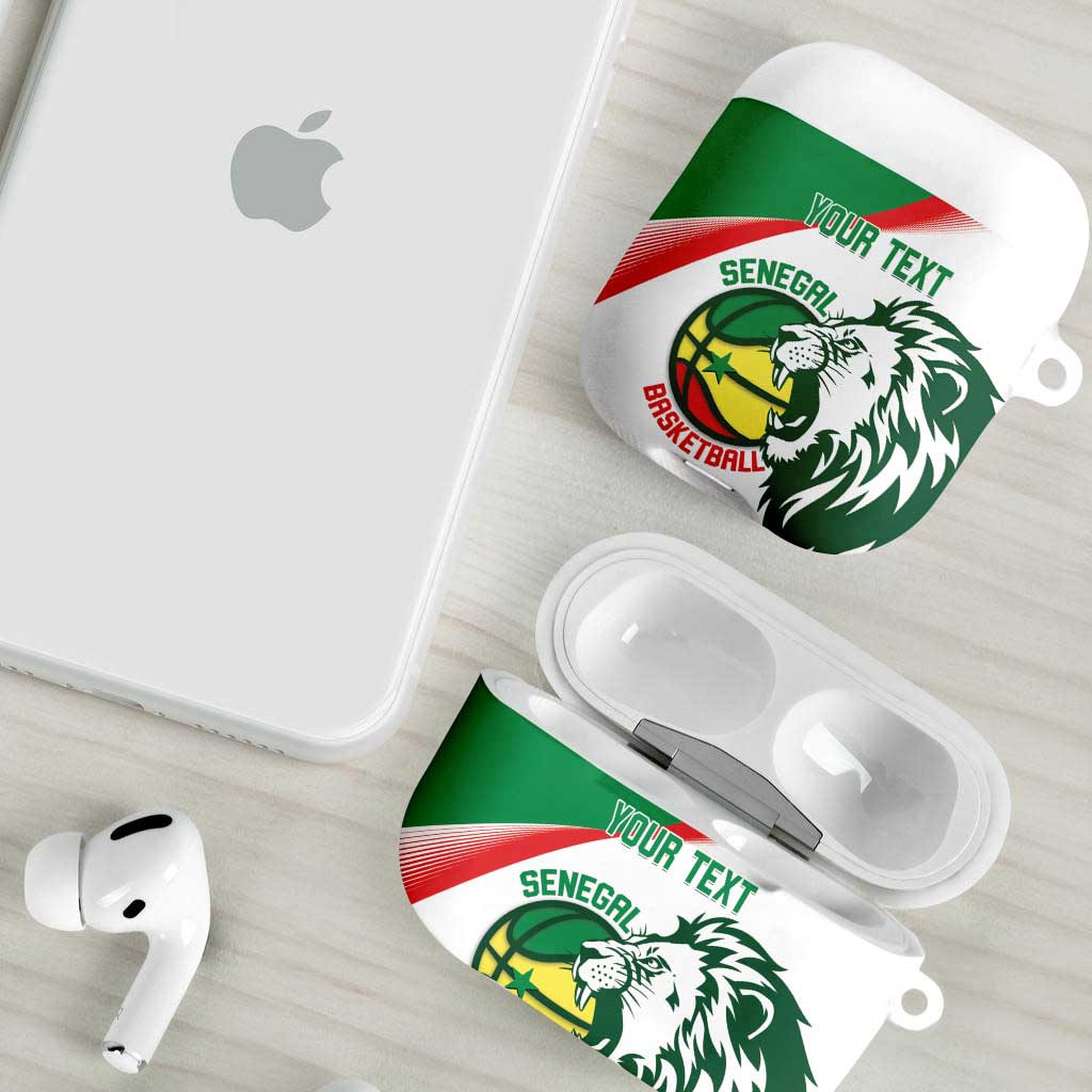 Senegal Basketball Custom AirPods Case Come On Lions