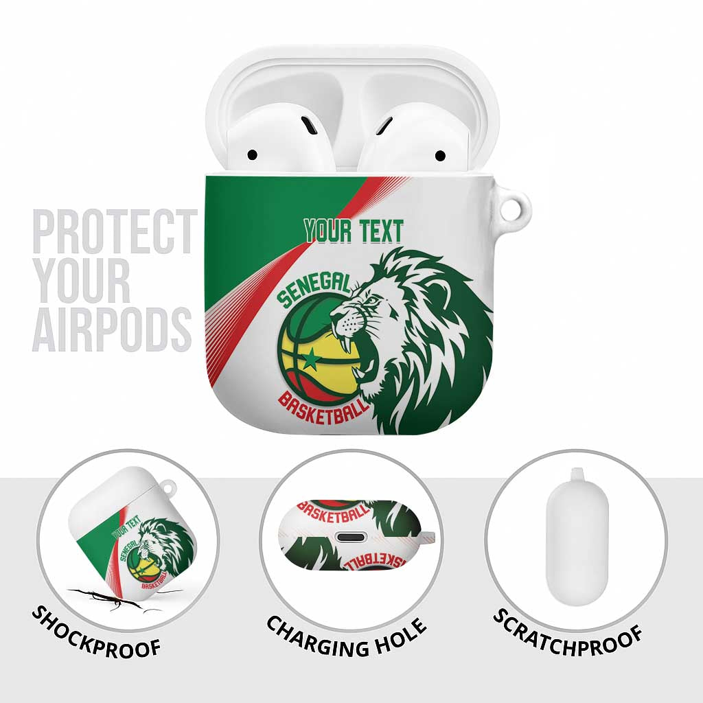 Senegal Basketball Custom AirPods Case Come On Lions