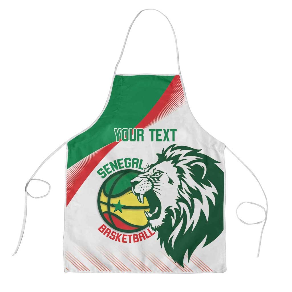Senegal Basketball Custom Apron Come On Lions by African Pride