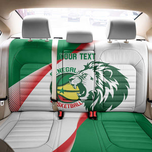 Afro Basketball Custom Senegal Back Car Seat Cover Come On Lions - African Pride