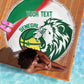 Afro Basketball Custom Senegal Beach Blanket Come On Lions - African Pride
