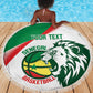 Afro Basketball Custom Senegal Beach Blanket Come On Lions - African Pride