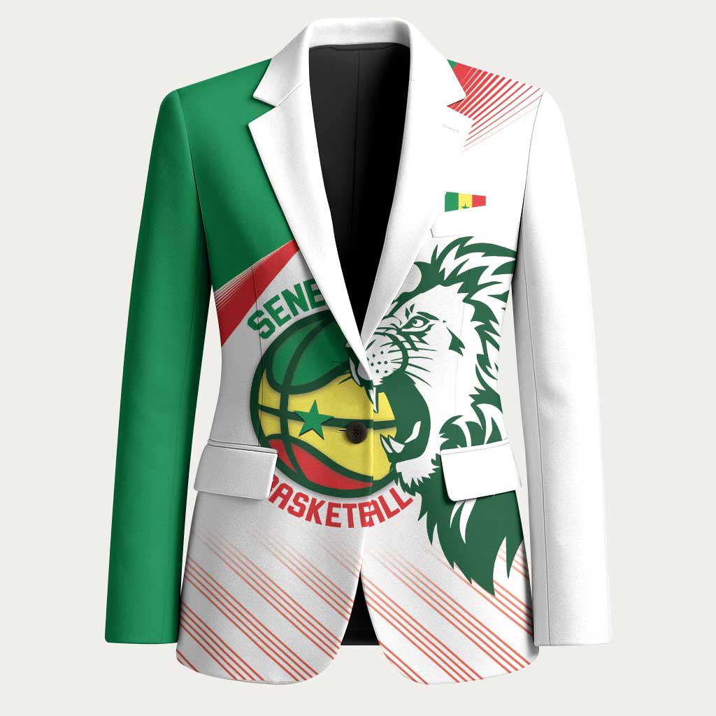 Senegal Basketball Custom Blazer Come On Lions