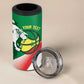 Afro Basketball Custom Senegal 4 in 1 Can Cooler Tumbler Come On Lions - African Pride