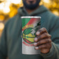 Afro Basketball Custom Senegal 4 in 1 Can Cooler Tumbler Come On Lions - African Pride