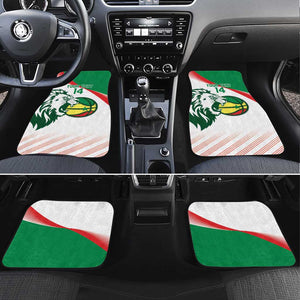 Afro Basketball Custom Senegal Car Mats Come On Lions - African Pride