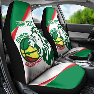 Afro Basketball Custom Senegal Car Seat Cover Come On Lions - African Pride
