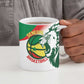 Senegal Basketball Custom Ceramic Mug Come On Lions