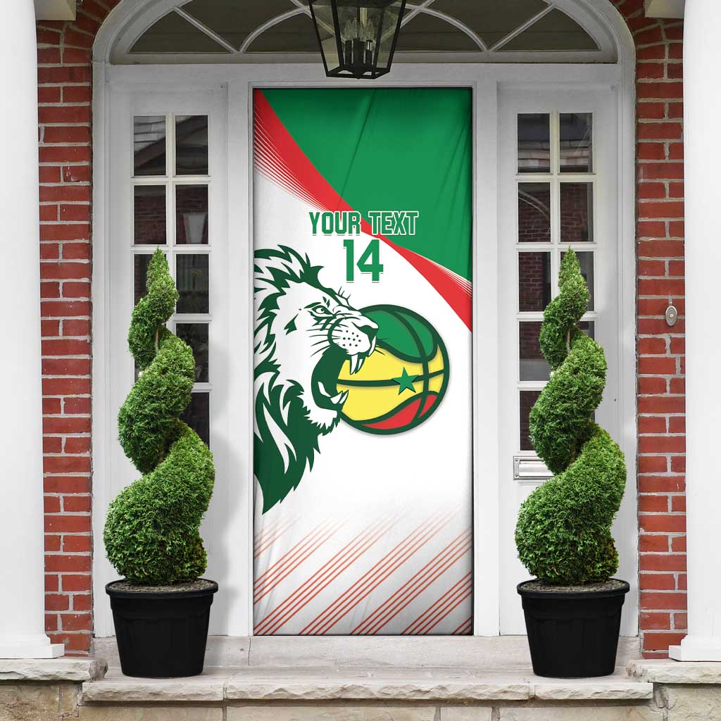Senegal Basketball Custom Door Cover Come On Lions