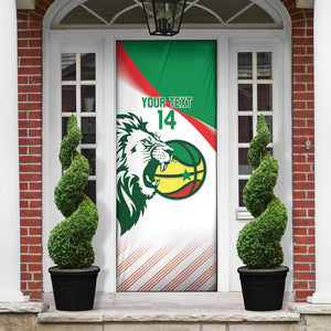 Senegal Basketball Custom Door Cover Come On Lions