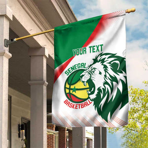 Afro Basketball Custom Senegal Garden Flag Come On Lions - African Pride