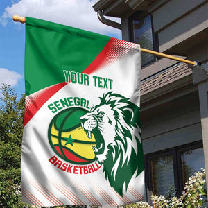 Afro Basketball Custom Senegal Garden Flag Come On Lions - African Pride