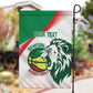 Afro Basketball Custom Senegal Garden Flag Come On Lions - African Pride