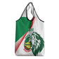 Afro Basketball Custom Senegal Grocery Bag Come On Lions - African Pride