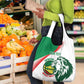 Afro Basketball Custom Senegal Grocery Bag Come On Lions - African Pride