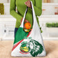 Afro Basketball Custom Senegal Grocery Bag Come On Lions - African Pride