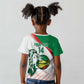 Afro Basketball Custom Senegal Kid T shirt Come On Lions - African Pride