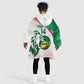 Afro Basketball Custom Senegal Kid Wearable Blanket Hoodie Come On Lions - African Pride