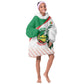 Afro Basketball Custom Senegal Kid Wearable Blanket Hoodie Come On Lions - African Pride