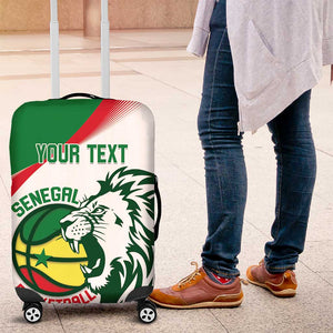 Afro Basketball Custom Senegal Luggage Cover Come On Lions - African Pride