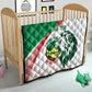 Afro Basketball Custom Senegal Quilt Come On Lions - African Pride