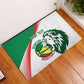 Afro Basketball Custom Senegal Rubber Doormat Come On Lions - African Pride